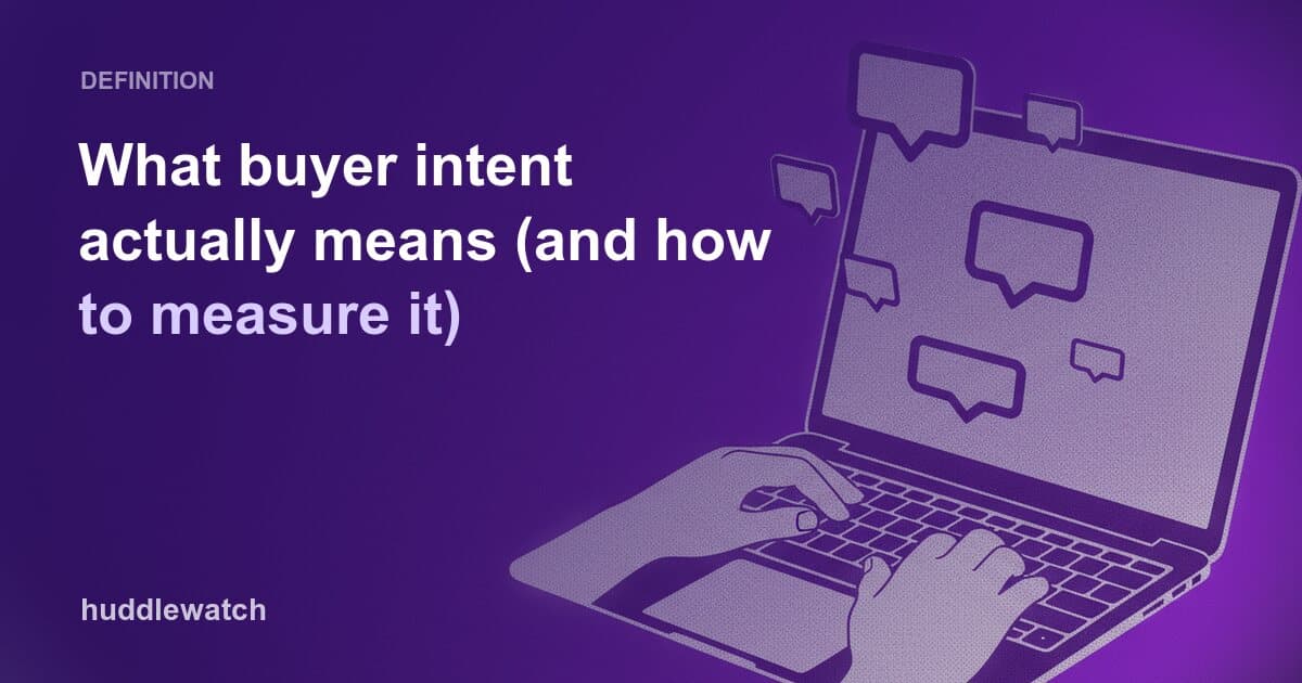 What buyer intent actually means (and how to measure it)