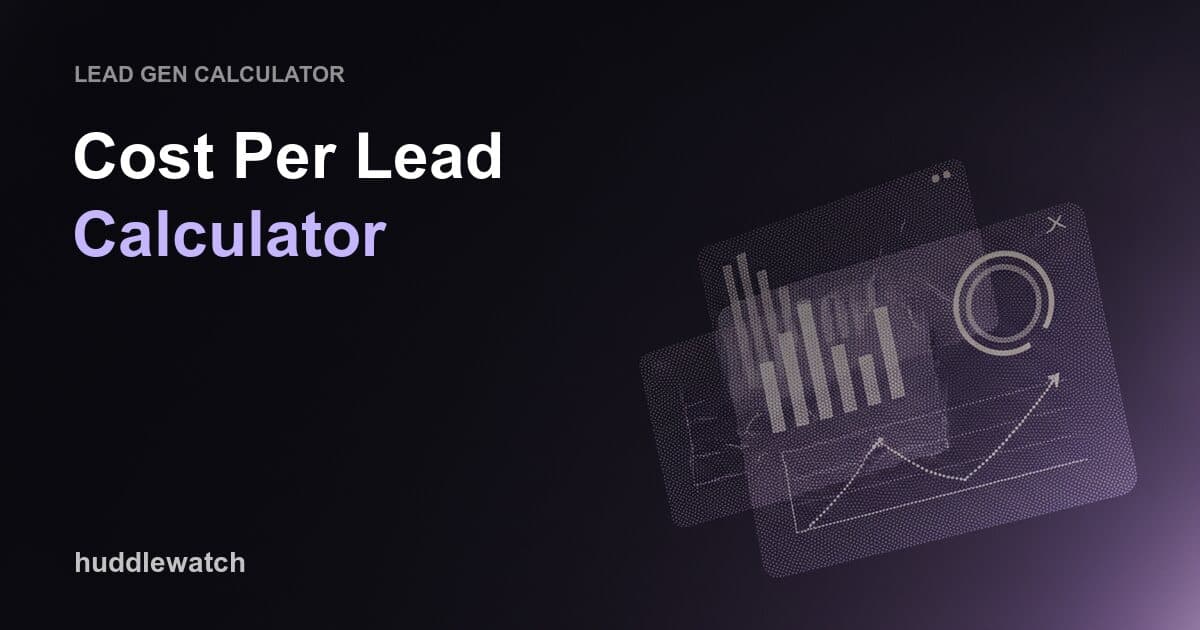 Cost Per Lead Calculator
