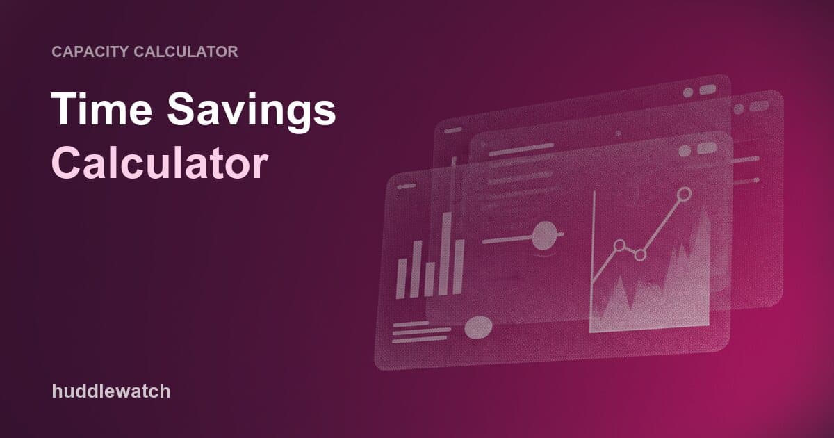 Time Savings Calculator