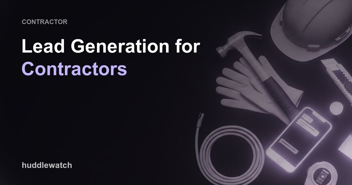 Lead Generation for Contractors