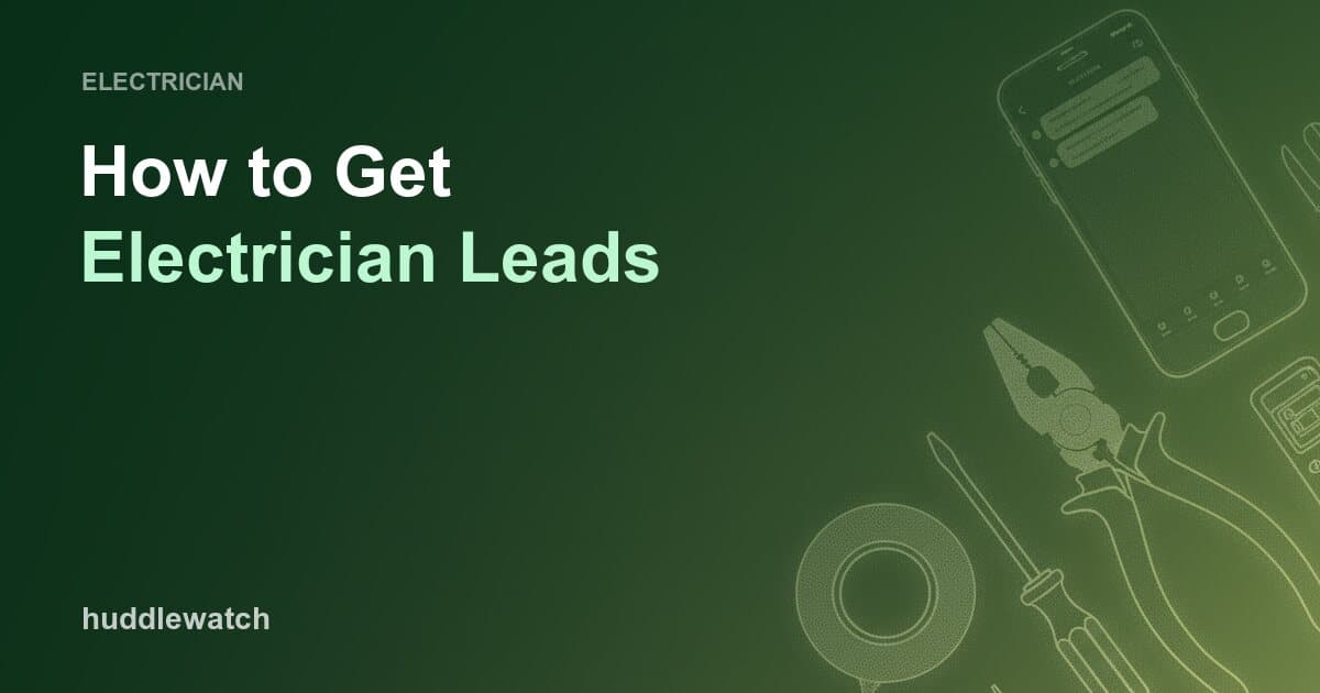How to Get Electrician Leads